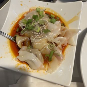 Corner Dumpling House - Chicken Wontons in Chili Oil - Pan Asian Near Me - Cincinnati, Ohio
