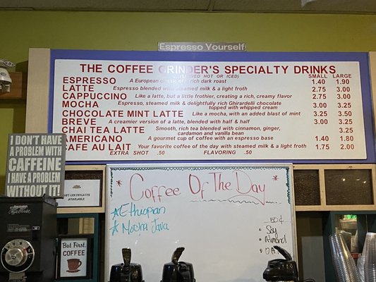 Menu photo 7 The Coffee Grinder Jacksonville, FL