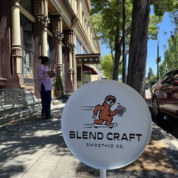 BlendCraft  - Outdoor sign - Juice Bars & Smoothies Near Me - Petaluma, California