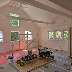K.A. Builders - Up: 2 fans, 2 crossbeams.