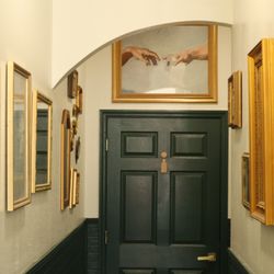 Tony's Pizza - Hallway at Tony's Pizza Flagler Beach.