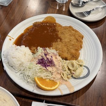 Golden Wang Donkatsu - Half & half (classic & spicy pork cutlet) - Korean Near Me - Santa Clara, California Golden Wang Donkatsu - Half & half (classic & spicy pork cutlet) - Korean Near Me - Santa Clara, California