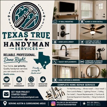 Texas True Handyman Services - Handyman Near Me Texas True Handyman Services - Handyman Near Me