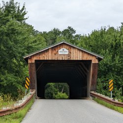 Gorham Covered Bridge - Gorham Covered Bridge, Pittsford