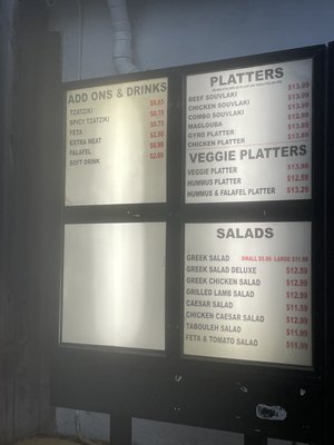 Menu photo 1 Pitaria Express Tallahassee, FL