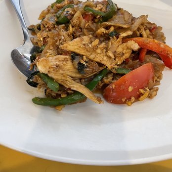 Tom Yum Thai - #4 Hot Chicken Drunken Noodles - Thai Near Me - Garland, Texas Tom Yum Thai - #4 Hot Chicken Drunken Noodles - Thai Near Me - Garland, Texas
