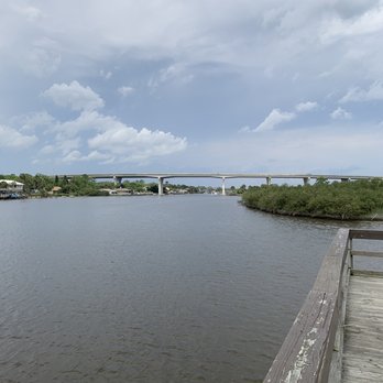 Betty Steflick Memorial Preserve - Bridge over the Intracoastal. To the left is Palm Coast, to the right is Flagler Beach, and the mighty Atlantic Ocean. - Parks Near Me - Flagler Beach, Florida Betty Steflick Memorial Preserve - Bridge over the Intracoastal. To the left is Palm Coast, to the right is Flagler Beach, and the mighty Atlantic Ocean. - Parks Near Me - Flagler Beach, Florida