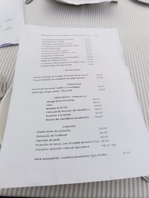 Menu photo 1 Abacería de la Sal Cabezón de la Sal, S