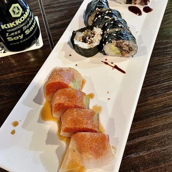 The Sushi By Jin - show white, salmon skin, eel- - Japanese Near Me - Fullerton, California