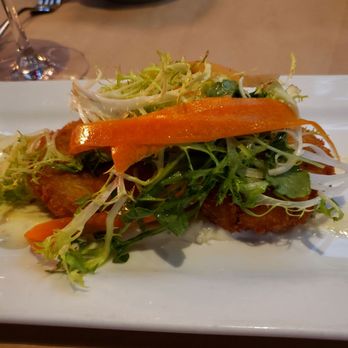 Celadon - Dungeness crab cakes appetizer - Seafood Near Me - Napa, California