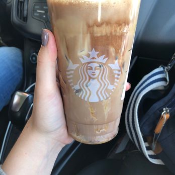 Starbucks - Iced cocoa cloud macchiato - Coffee & Tea Near Me - Watertown, New York Starbucks - Iced cocoa cloud macchiato - Coffee & Tea Near Me - Watertown, New York