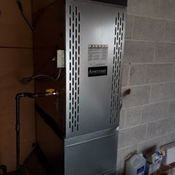 Thermotech Heating & Cooling - New 80% efficient ameristar gas furnace installed