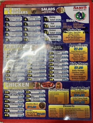 Menu photo 4 Sami’s Southern Kitchen & More Sapulpa, OK Menu photo 4 Sami’s Southern Kitchen & More Sapulpa, OK
