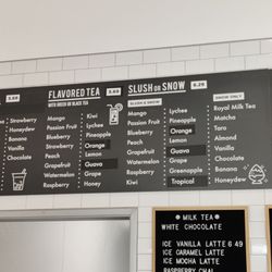 Boba + Donuts - Menu