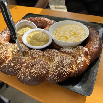 Kathrin's Biergarten - Giant Pretzel - German Near Me - Rocklin, California Kathrin's Biergarten - Giant Pretzel - German Near Me - Rocklin, California