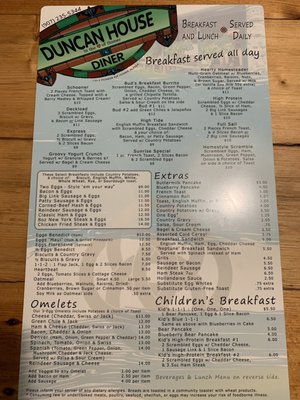 Menu photo 6 Duncan House Diner Homer, AK Menu photo 6 Duncan House Diner Homer, AK