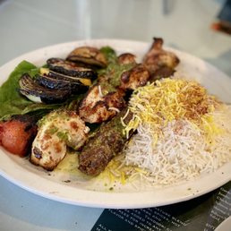 Chicken and One Skewer House Kabob Chicken and One Skewer House Kabob