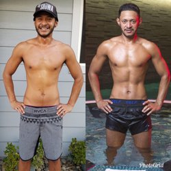 Cristina Solorio - Getting Mr. Supranational Hawaii 2018, Jona Komoku ready for competition.