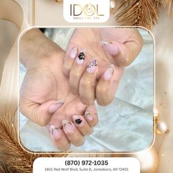 Idol Nail & Salon - Fresh nails always change the mood. Simple, clean, and effortlessly pretty.
Book your perfect set today.