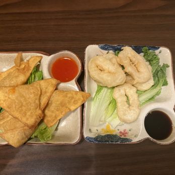 Tian Fu - Crab Rangoon Calamari Tempura - Chinese Near Me - Indianapolis, Indiana