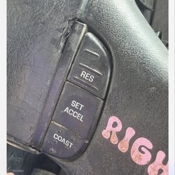 C & C Services - Cruise control buttons tampered with.