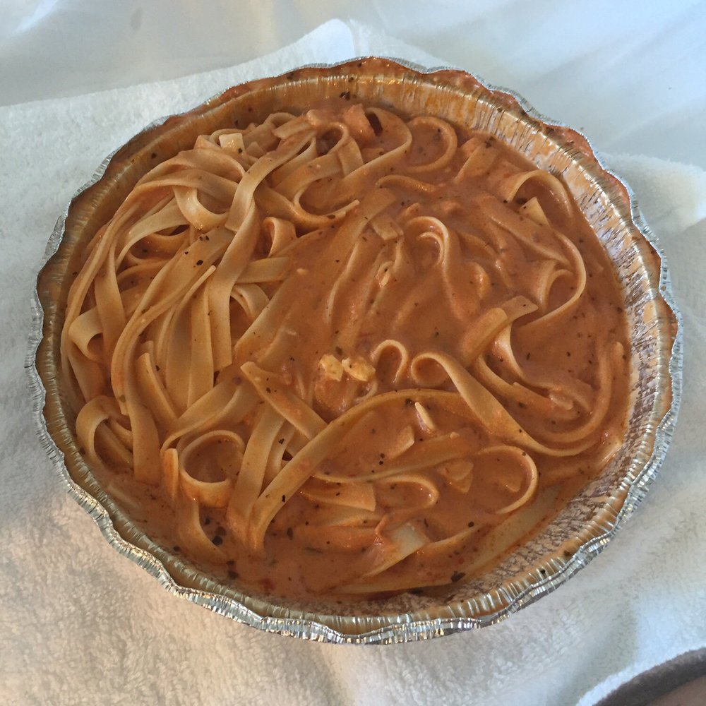 Mario The Baker - Linguine with vodka sauce (hot and plenty, enough for 3) - Pizza Near Me - Aventura, Florida
