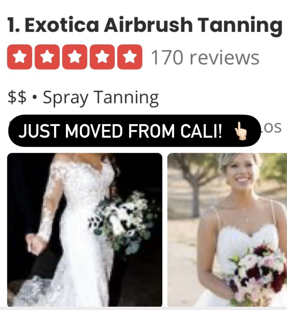 EXOTICA AIRBRUSH TANNING Request an Appointment 30 Photos 231