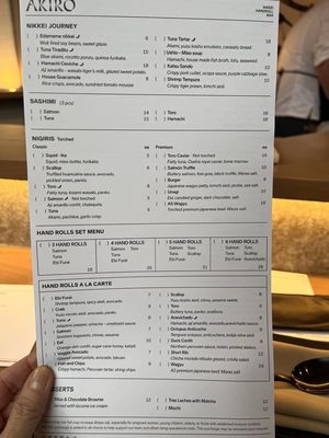 Menu photo 2 Akiro Chicago, IL