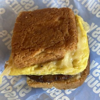 Sassy Biscuits - Sausage, egg, biscuit sandwich - Sandwiches Near Me - Wheaton, Illinois