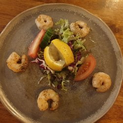 The Swan - Tiger prawns (or shrimp)
