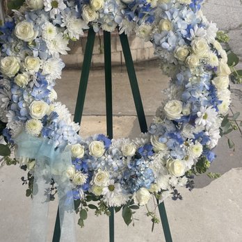 Cypress Florist - Elegant funeral wreath. - Florists Near Me - Cypress, California Cypress Florist - Elegant funeral wreath. - Florists Near Me - Cypress, California