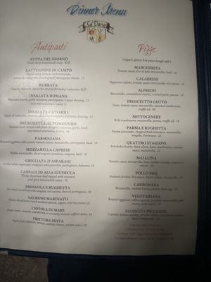 Menu photo 4 Ca' Dario - Goleta Goleta, CA
