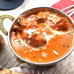 Ganesha - Butter chicken - so good, just the way I like it! Not on the lunch menu but so worth it.