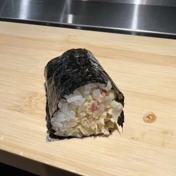 Komé - crab handroll - Sushi Bars Near Me - Dallas, Texas Komé - crab handroll - Sushi Bars Near Me - Dallas, Texas
