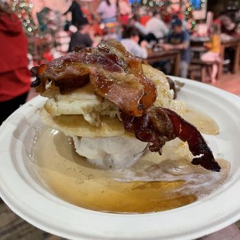 Knott's Merry Farm - Pancakes and bacon - Amusement Parks Near Me - Buena Park, California Knott's Merry Farm - Pancakes and bacon - Amusement Parks Near Me - Buena Park, California