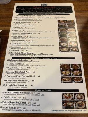 Menu photo 1 Istanbul Grill Houston, TX