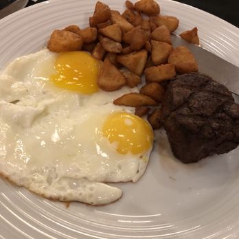 Lucky Mi Noodle House - Steak and eggs with fries - Noodles Near Me - Immokalee, Florida