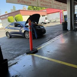 Immediately diagnosed car upon appointment time at 9:30am