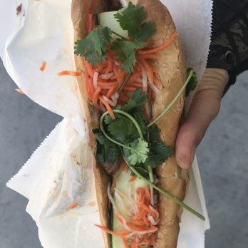 Pho Tran Vu - Pork banh mi with cha Lia #11 - Vietnamese Near Me - Mountain View, California
