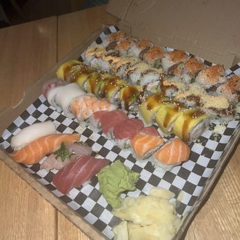 Rice Bistro & Sushi - Sushi pizza box - Asian Fusion Near Me - Littleton, Colorado Rice Bistro & Sushi - Sushi pizza box - Asian Fusion Near Me - Littleton, Colorado