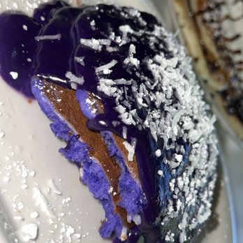 Aloha Stacks - Ube Coconut Pancake - Pancakes Near Me - Cerritos, California Aloha Stacks - Ube Coconut Pancake - Pancakes Near Me - Cerritos, California