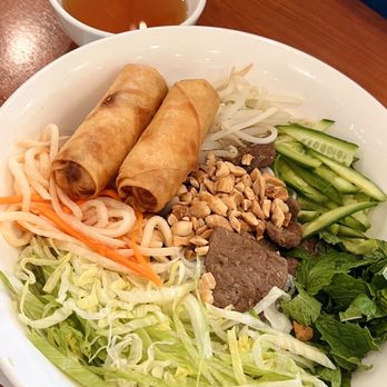 Hoa Sen - "Grilled Beef" Rice Noodles - Vegetarian Near Me - Garden Grove, California Hoa Sen - "Grilled Beef" Rice Noodles - Vegetarian Near Me - Garden Grove, California