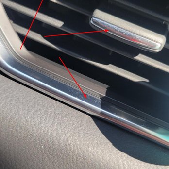 Caliber Collision - This residue is all over the place. If your car is brand new, never asked for the free car detailing. They will mess it up! - Body Shops Near Me - Rancho Cordova, California