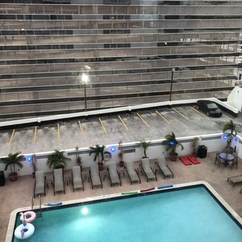 Courtyard by Marriott Miami Downtown/Brickell Area - View from my room. - Hotels Near Me - Miami, Florida