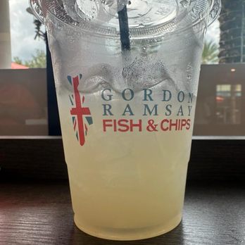 Gordon Ramsay Fish & Chips - Lemonade - Fish & Chips Near Me - Orlando, Florida