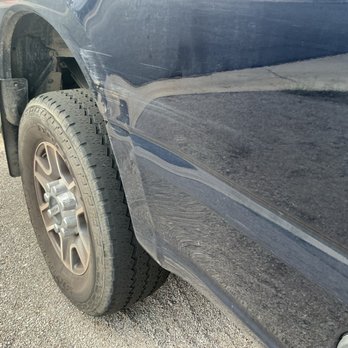 The Collision Center - Damage to truck - Body Shops Near Me - Las Vegas, Nevada