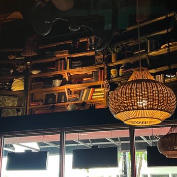 Drunken Poet - Hidden bookshelf you can't see from outside - Sushi Bars Near Me - Sarasota, Florida Drunken Poet - Hidden bookshelf you can't see from outside - Sushi Bars Near Me - Sarasota, Florida