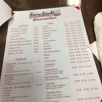 Karne Blanka - Pizza Near Me - Callejones, Puerto Rico