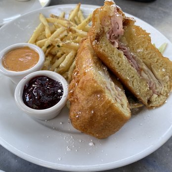 Cafe Orleans - Fried Monte Cristo Sandwich - Cajun/Creole Near Me - Anaheim, California