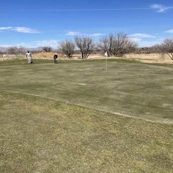 San Pedro Golf Course - 6th Green - Golf Near Me - Benson, Arizona